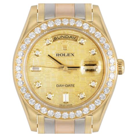 rolex day date pearlmaster bracelet|Rolex Day-Date chart.